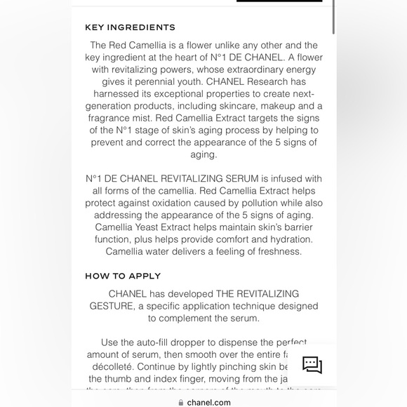 CHANEL Beauty N°1 DE CHANEL REVITALIZING SERUM and RICH REVITALIZING CREAM New - Picture 8 of 11